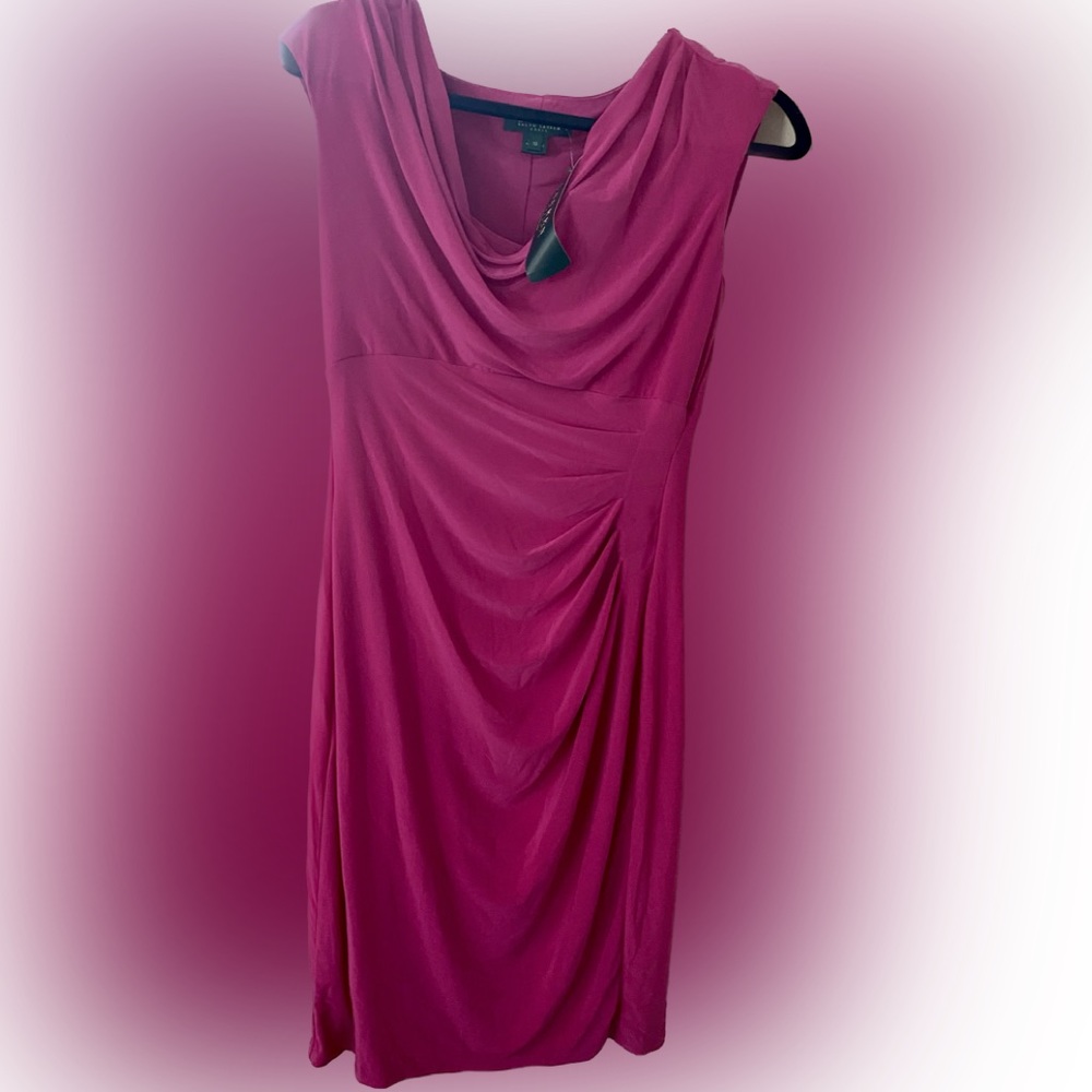Lauren Ralph Lauren Cowl Neck Dress - Picture 4 of 6